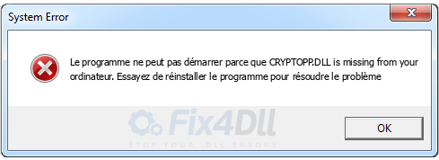 CRYPTOPP.DLL manquant