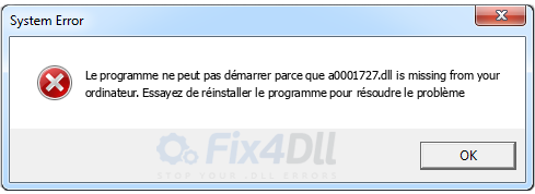 a0001727.dll manquant