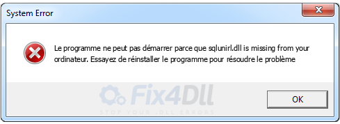 Порядковый номер 1 не найден в библиотеке dll sqlunirl dll